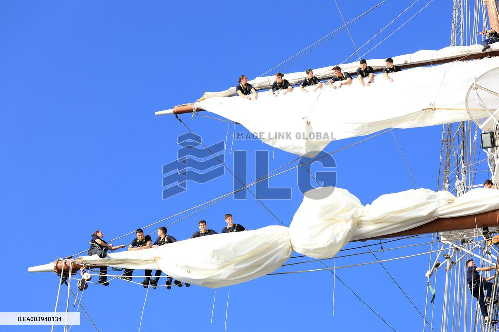 Princess Leonor's Voyage on The Elcano - Spain