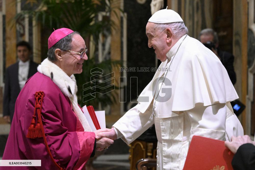Pope Francis Private Audience - Vatican
