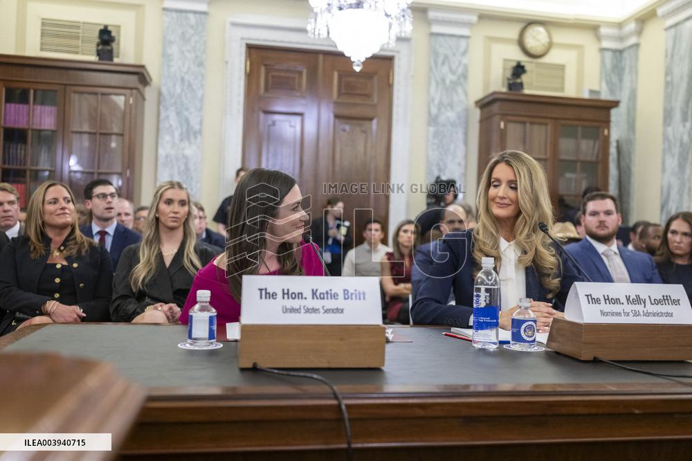 Loeffler Confirmation Hearing