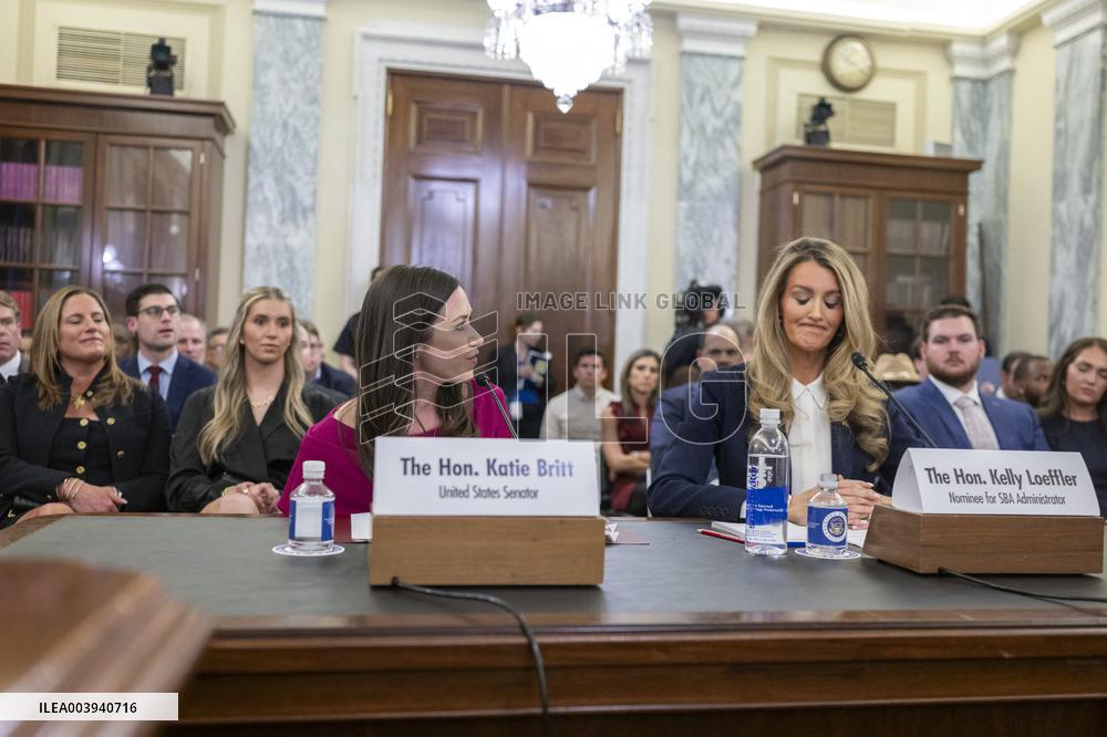 Loeffler Confirmation Hearing
