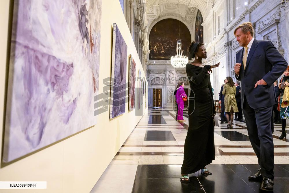 King Willem Alexander Presents Royal Award For Free Painting 2025 - Amsterdam