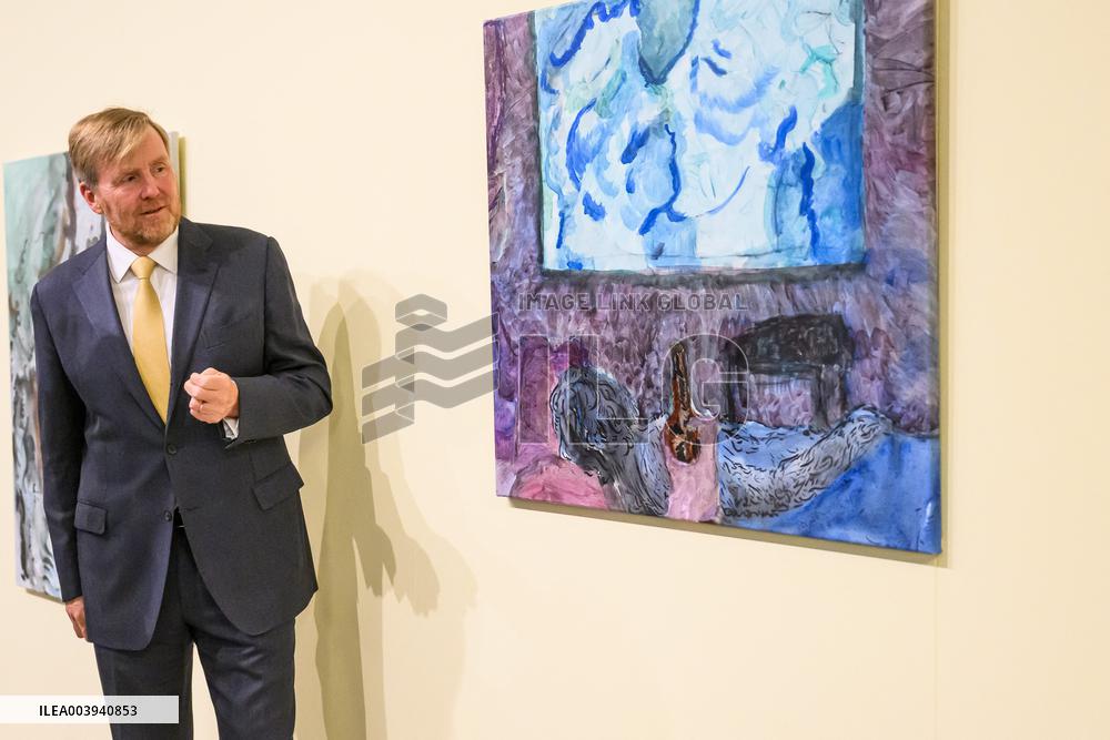 King Willem Alexander Presents Royal Award For Free Painting 2025 - Amsterdam