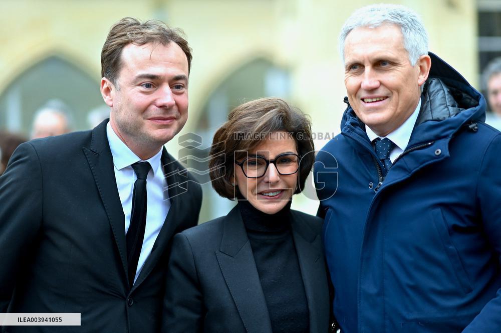 Rachida Dati Visits Calvados Region
