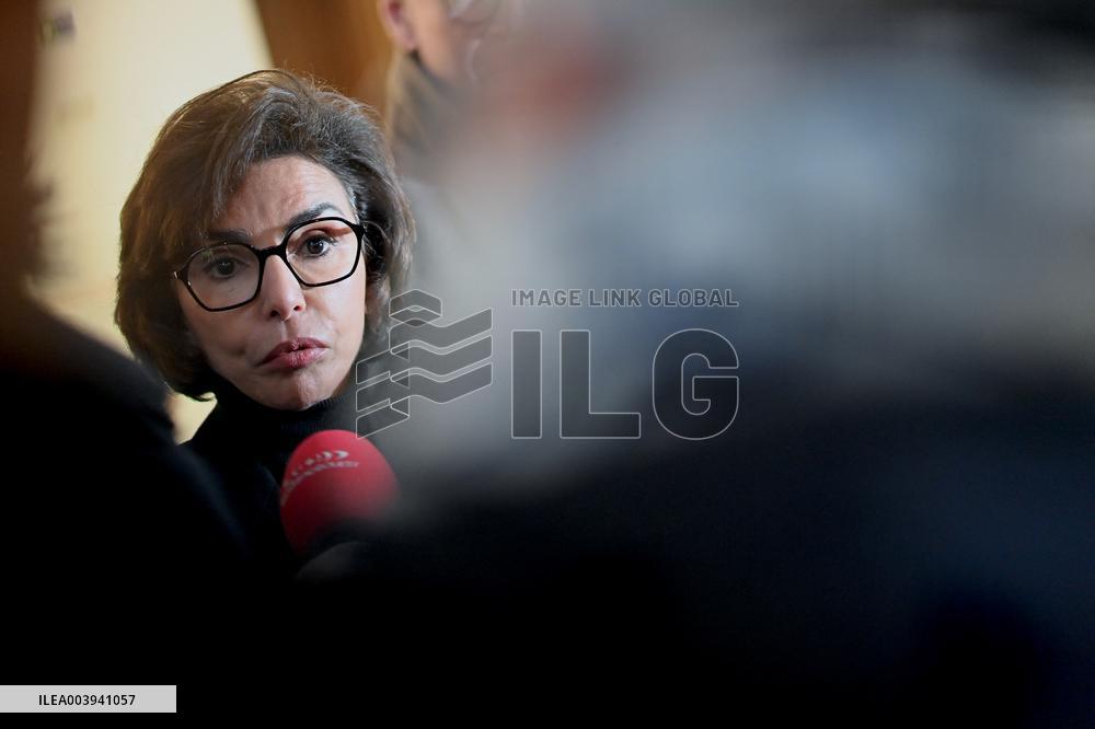 Rachida Dati Visits Calvados Region