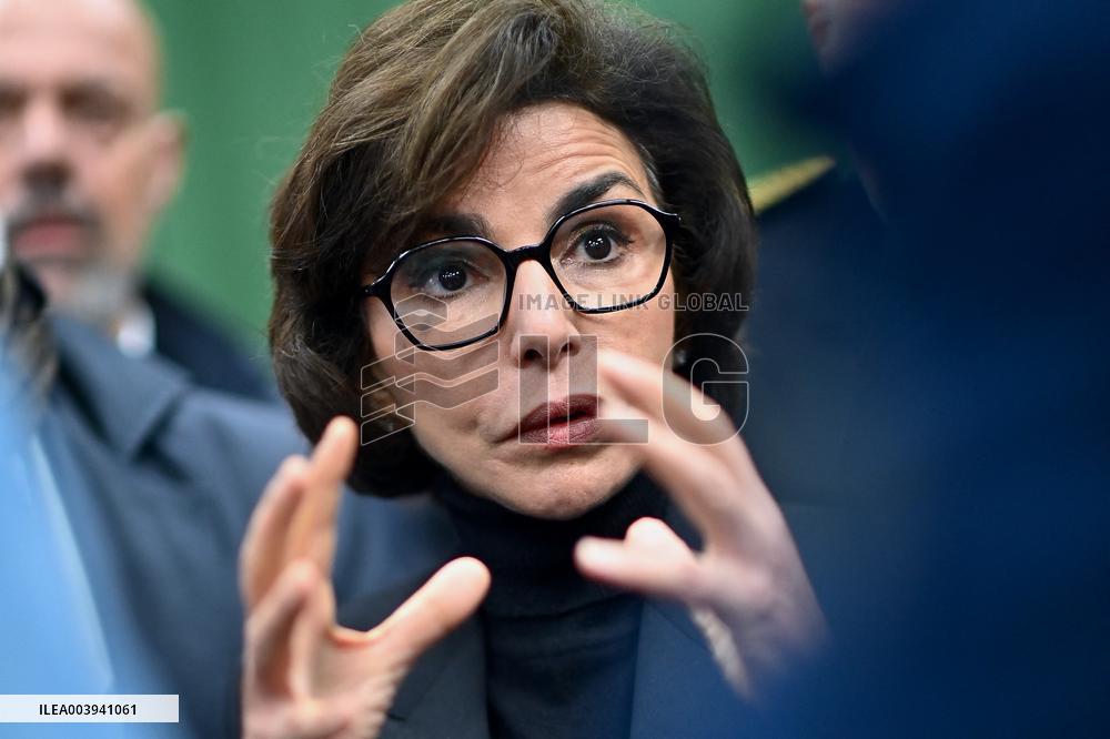 Rachida Dati Visits Calvados Region