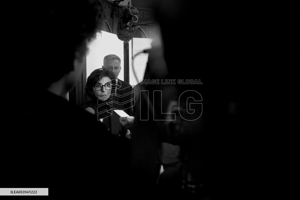 Rachida Dati Visits Calvados Region