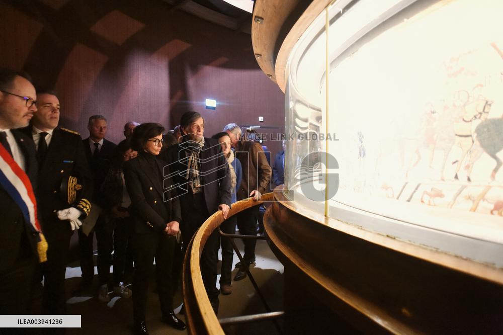 Rachida Dati Visits Calvados Region