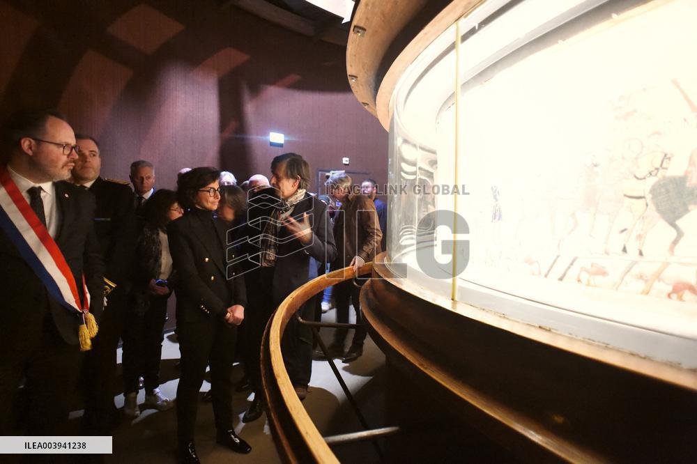 Rachida Dati Visits Calvados Region