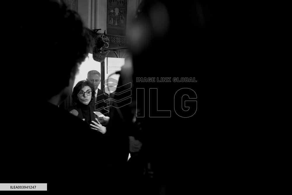 Rachida Dati Visits Calvados Region