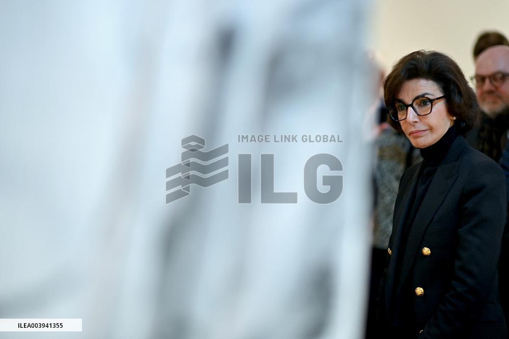 Rachida Dati Visits Calvados Region