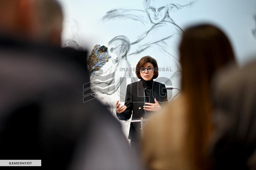 Rachida Dati Visits Calvados Region