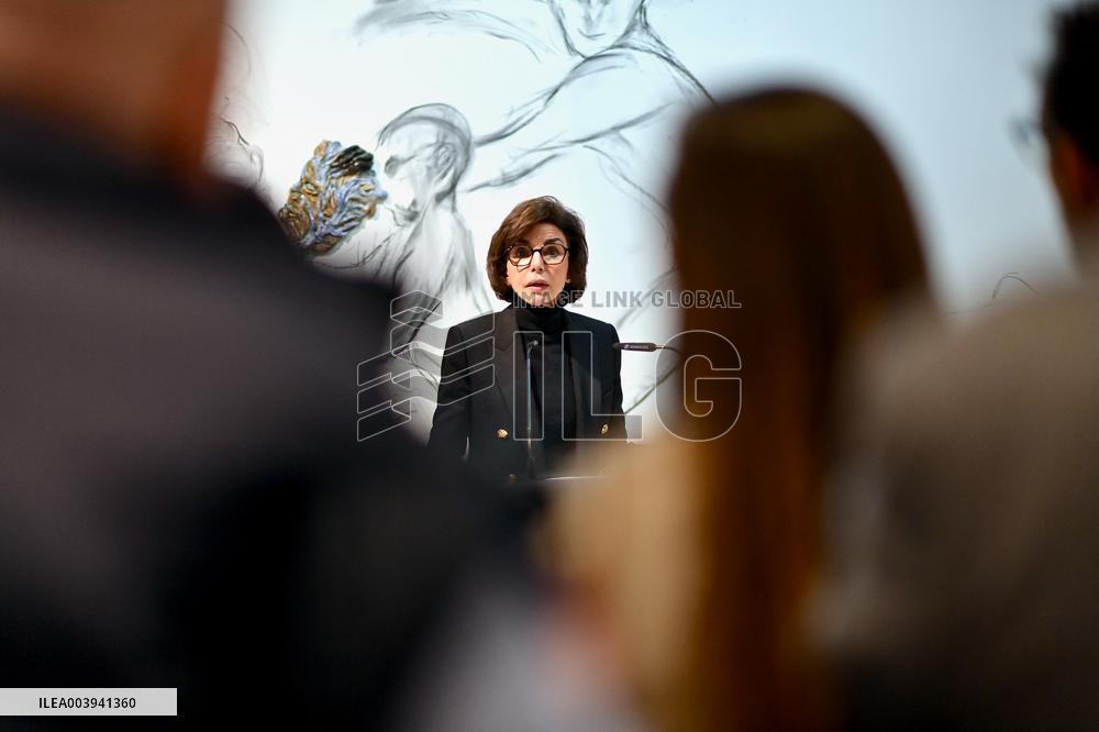 Rachida Dati Visits Calvados Region