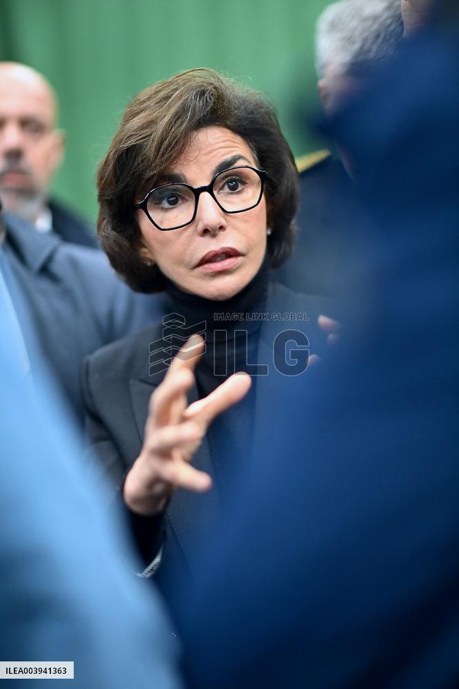 Rachida Dati Visits Calvados Region