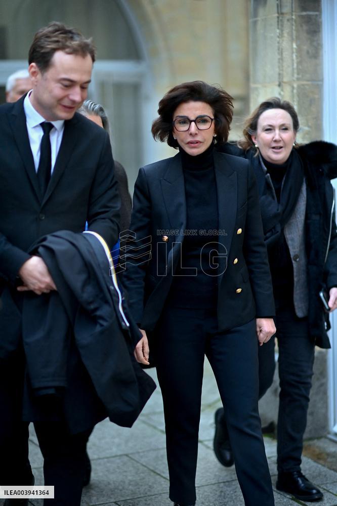 Rachida Dati Visits Calvados Region