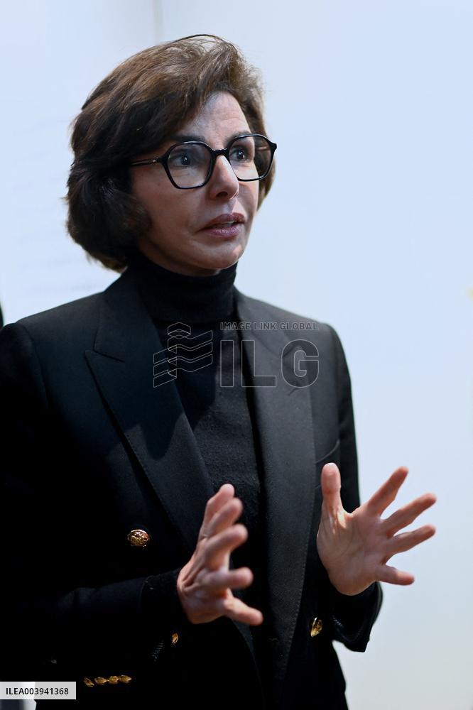 Rachida Dati Visits Calvados Region