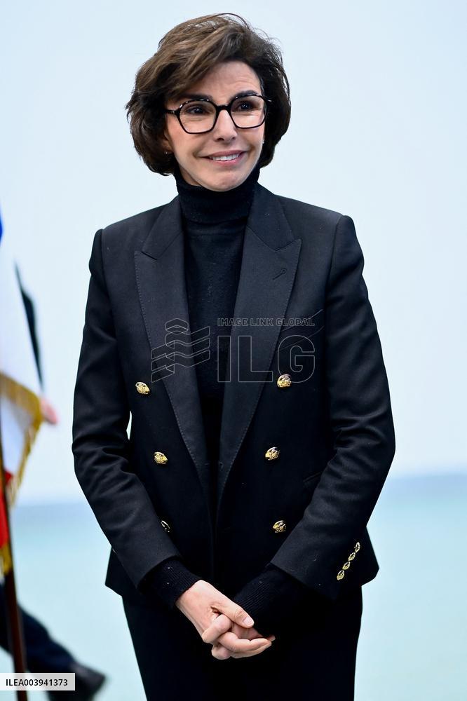 Rachida Dati Visits Calvados Region