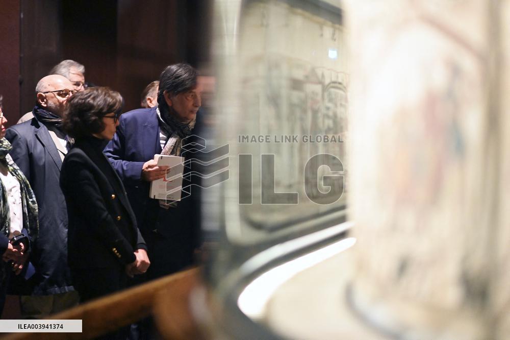 Rachida Dati Visits Calvados Region