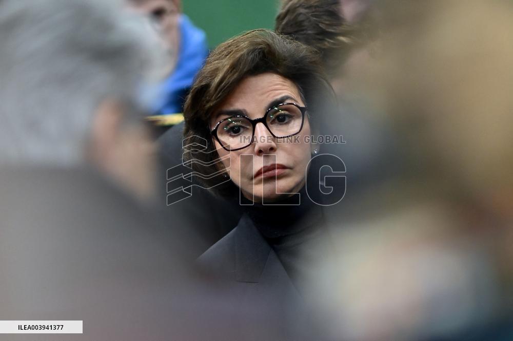 Rachida Dati Visits Calvados Region