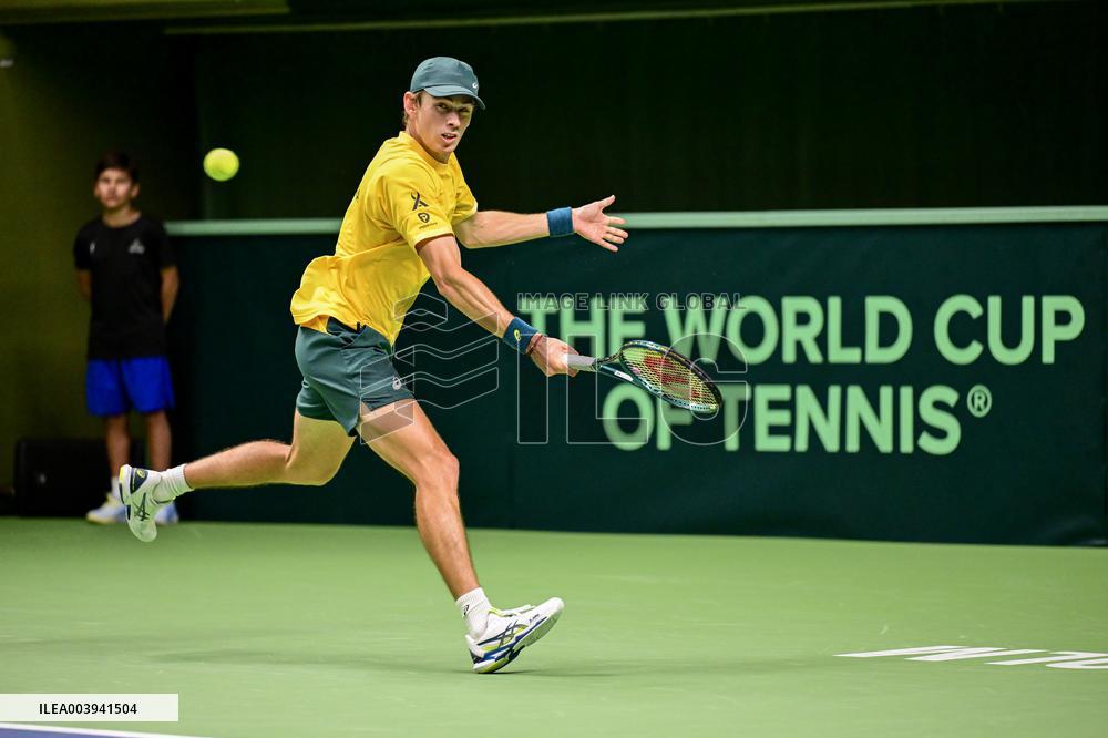 TENNIS DAVIS CUP SWEDEN-AUSTRALIA