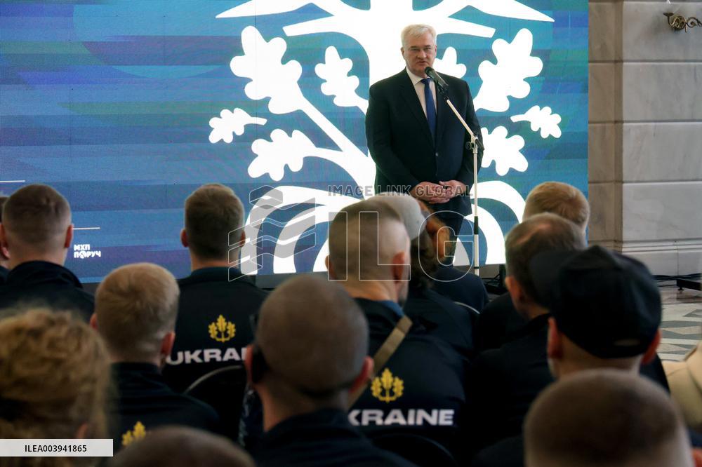 Departure ceremony of Team Ukraine for Invictus Games 2025 in Kyiv
