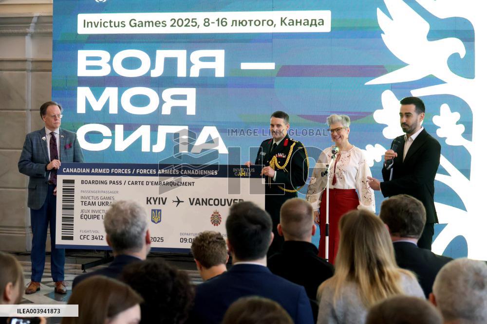 Departure ceremony of Team Ukraine for Invictus Games 2025 in Kyiv