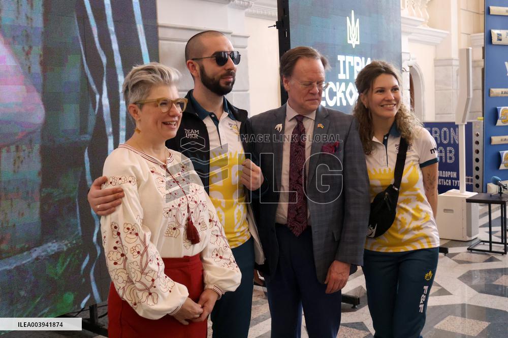 Departure ceremony of Team Ukraine for Invictus Games 2025 in Kyiv