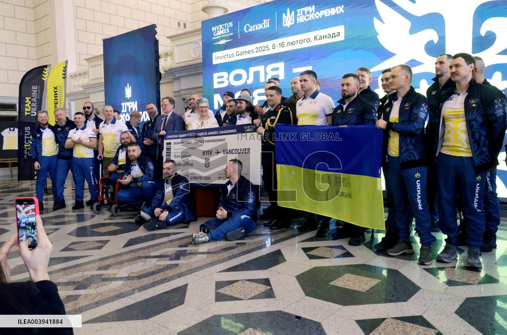 Departure ceremony of Team Ukraine for Invictus Games 2025 in Kyiv