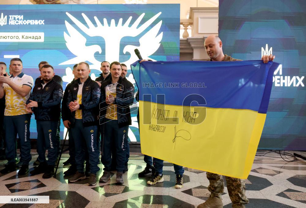 Departure ceremony of Team Ukraine for Invictus Games 2025 in Kyiv