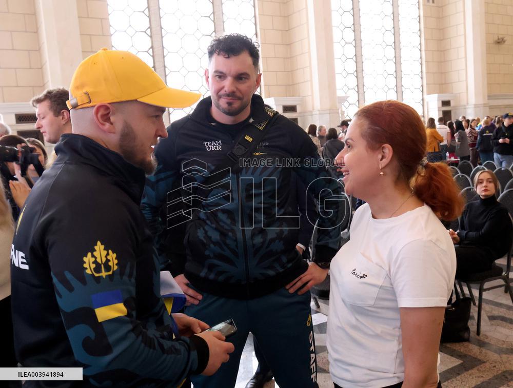 Departure ceremony of Team Ukraine for Invictus Games 2025 in Kyiv