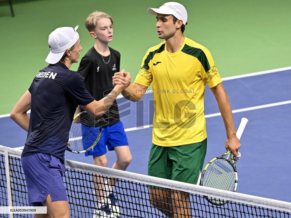 TENNIS DAVIS CUP SWEDEN-AUSTRALIA