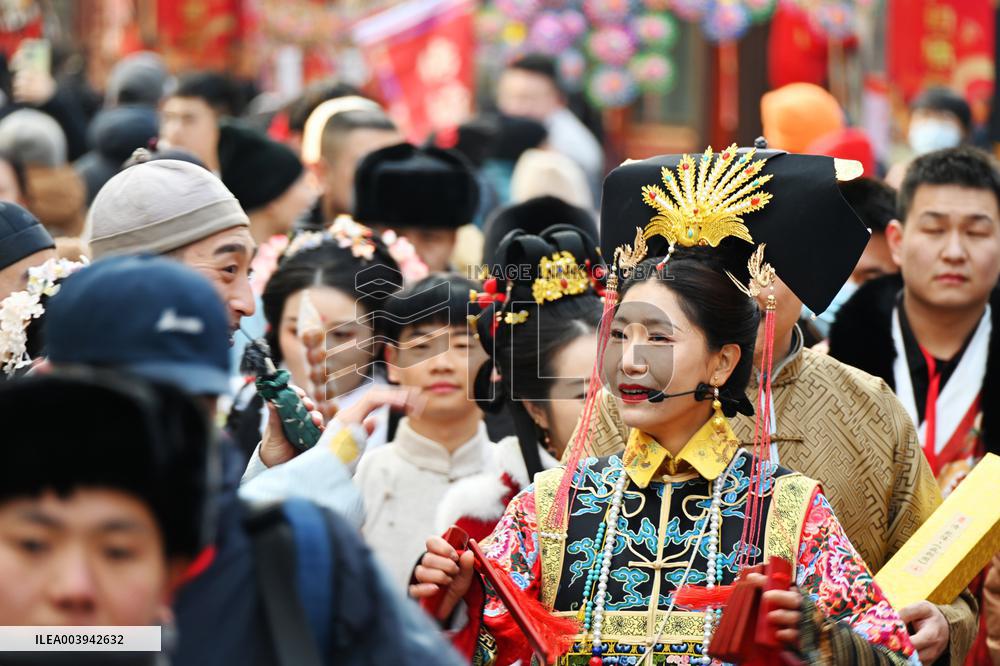 Changdian Temple Fair in Beijing