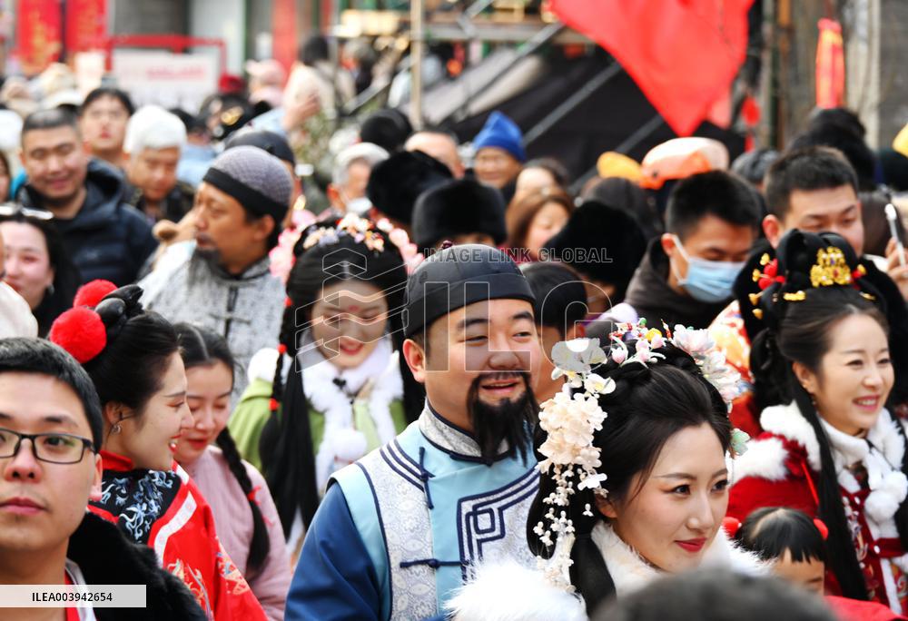 Changdian Temple Fair in Beijing