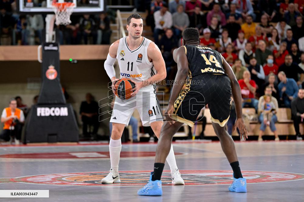 Monaco vs Real madrid - Basketball Euroleague - Monaco