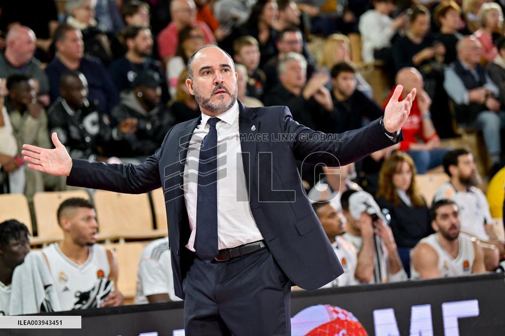 Monaco vs Real madrid - Basketball Euroleague - Monaco