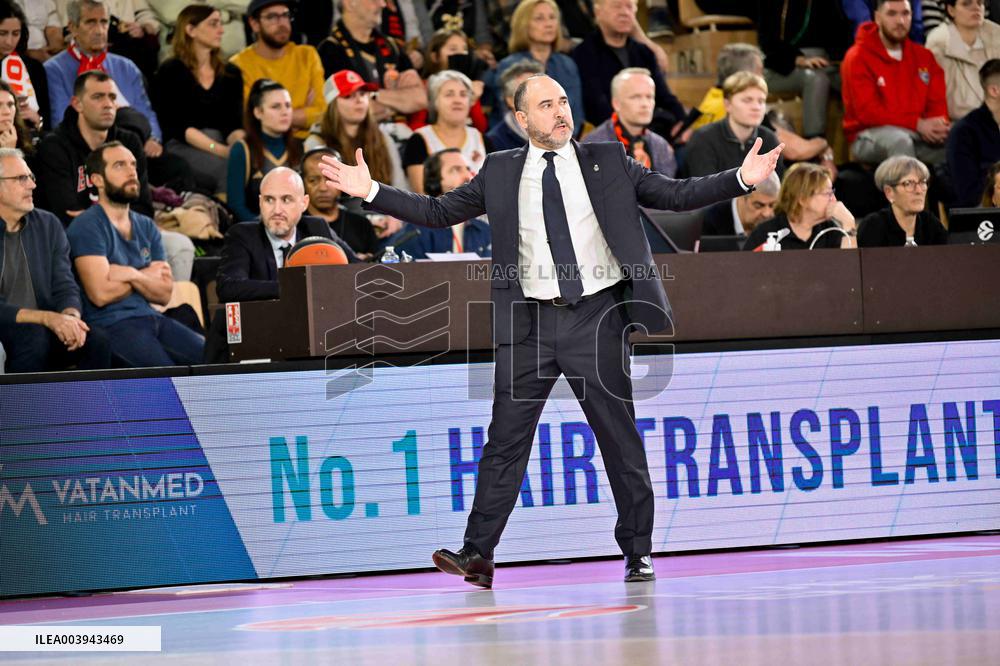 Monaco vs Real madrid - Basketball Euroleague - Monaco