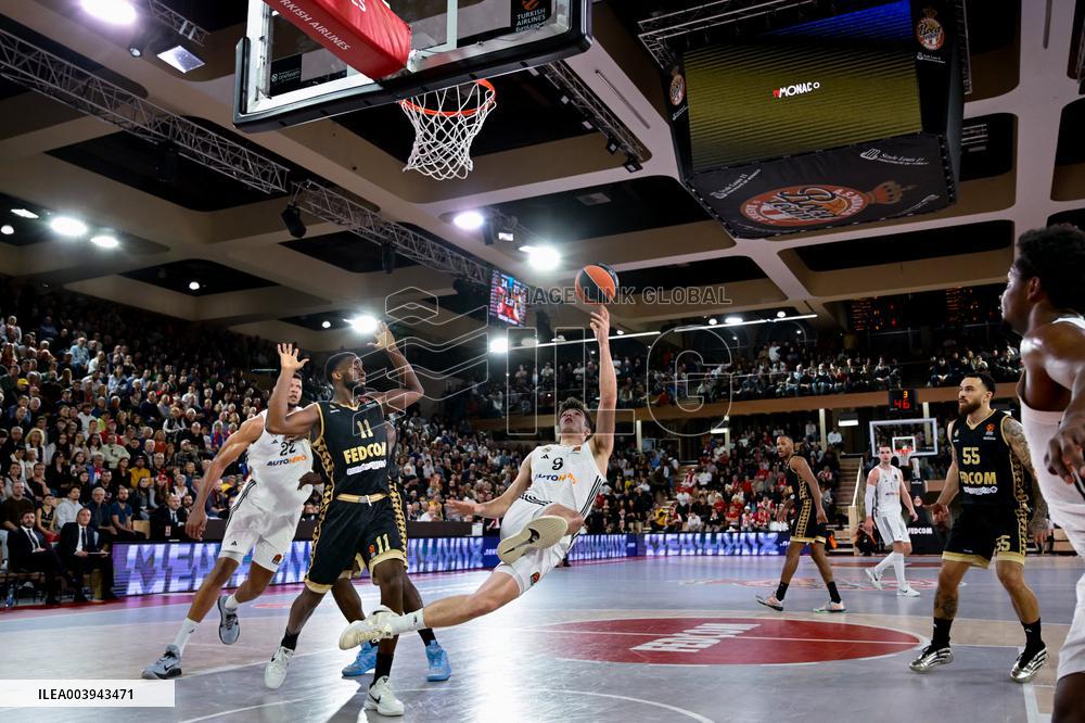 Monaco vs Real madrid - Basketball Euroleague - Monaco