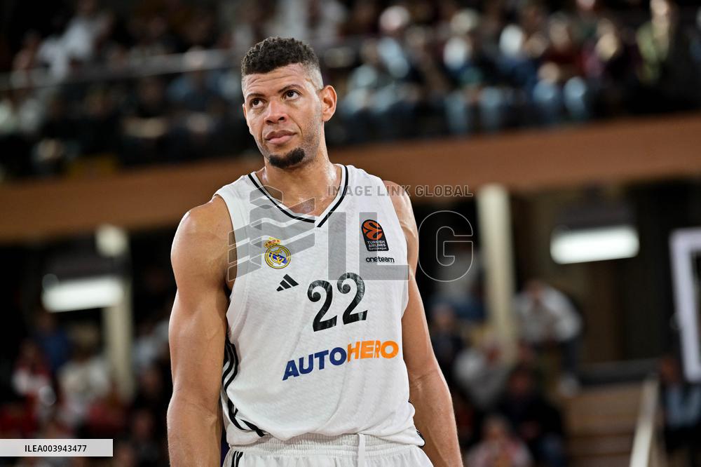 Monaco vs Real madrid - Basketball Euroleague - Monaco