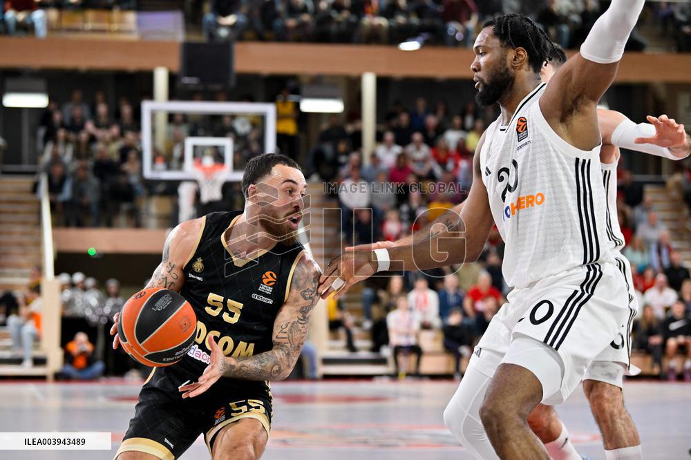 Monaco vs Real madrid - Basketball Euroleague - Monaco