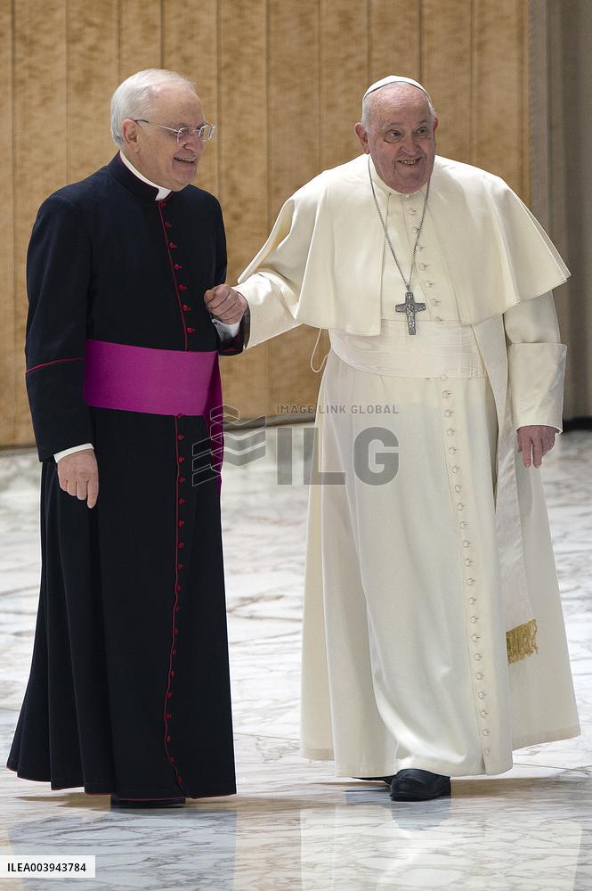 Pope at Jubilee Audience for the pilgrimage of the Sulmona-Valva dioceses