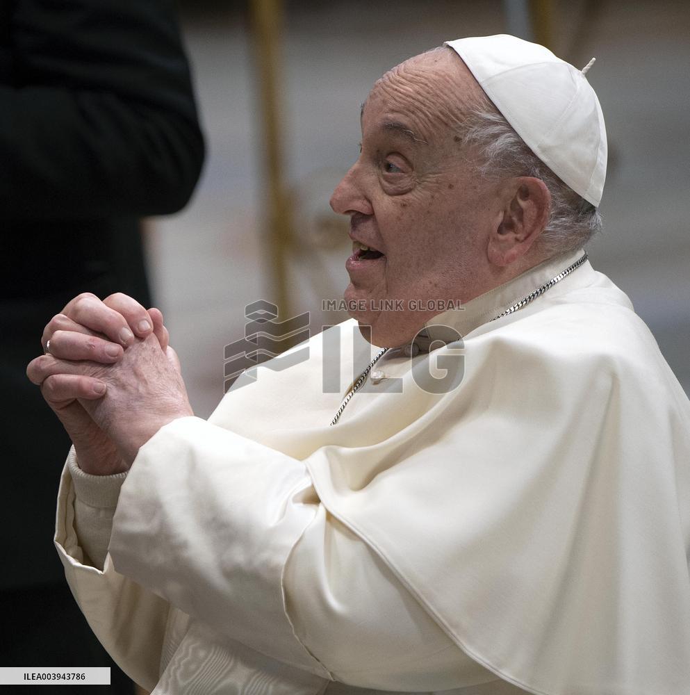 Pope at Jubilee Audience for the pilgrimage of the Sulmona-Valva dioceses