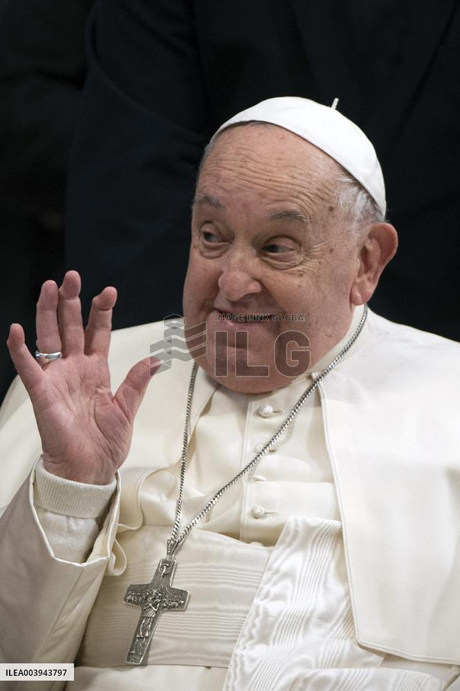 Pope at Jubilee Audience for the pilgrimage of the Sulmona-Valva dioceses