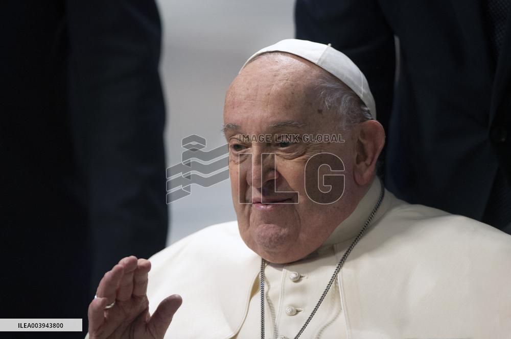 Pope at Jubilee Audience for the pilgrimage of the Sulmona-Valva dioceses