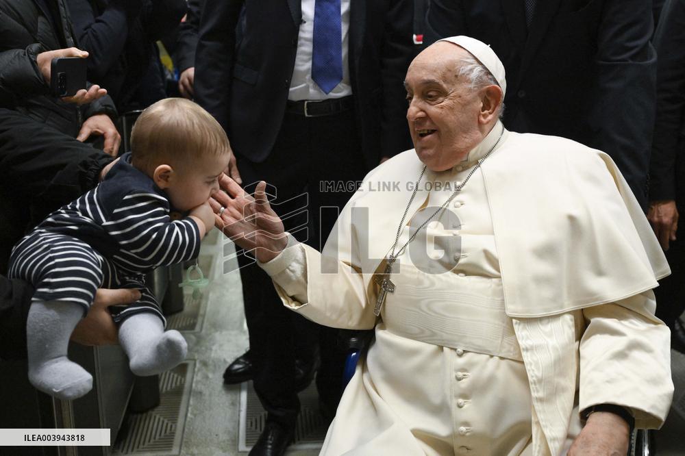 Pope at Jubilee audience for pilgrimage of the Sulmona-Valva dioceses