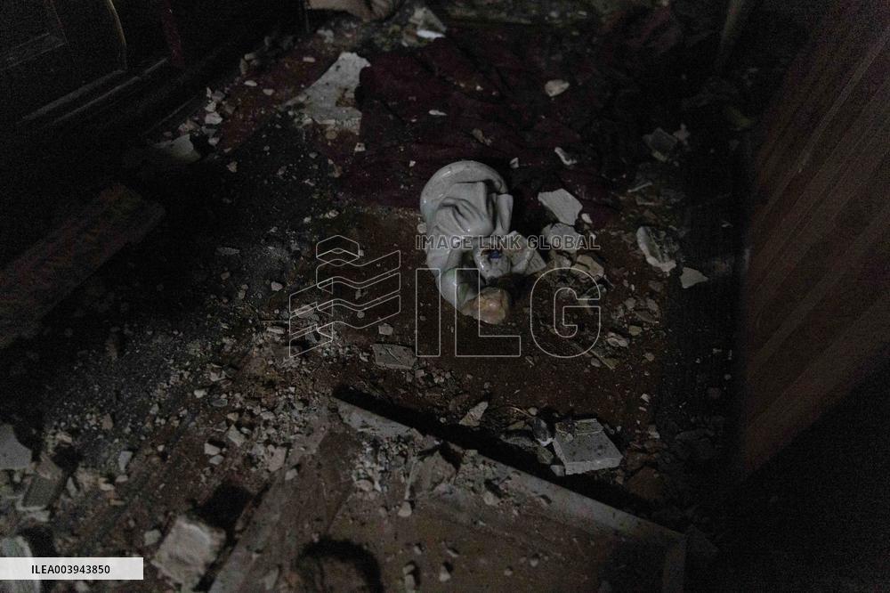 Aftermath Of Russian Drone Strike - Kharkiv