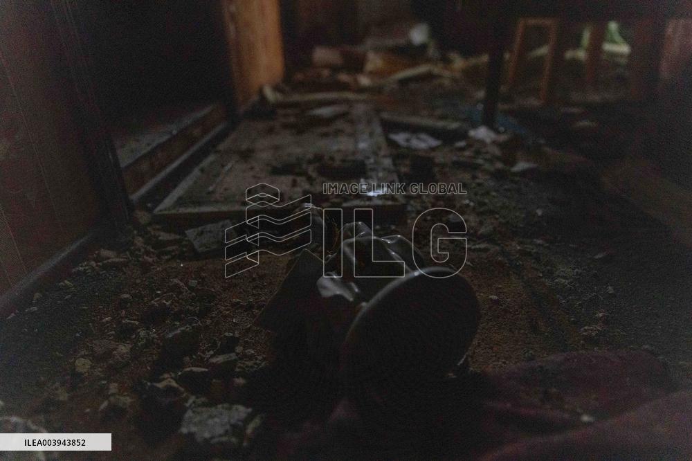 Aftermath Of Russian Drone Strike - Kharkiv