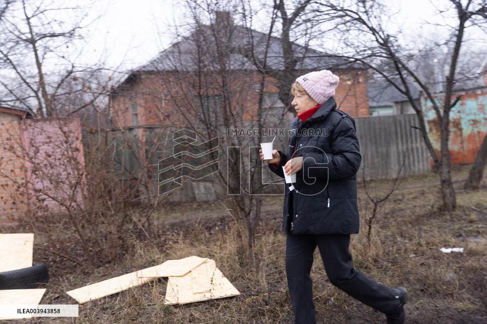 Aftermath Of Russian Drone Strike - Kharkiv
