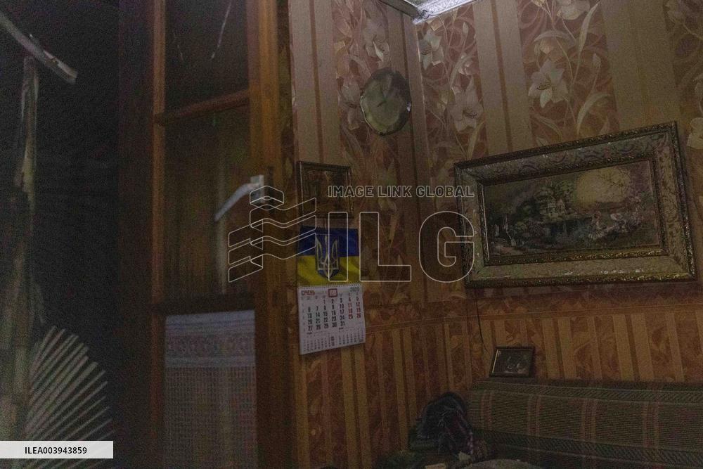 Aftermath Of Russian Drone Strike - Kharkiv