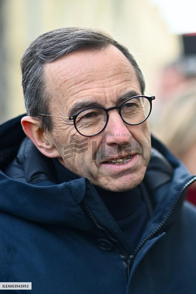 Bruno Retailleau and Agnès Pannier-Runacher visit Redon after floods