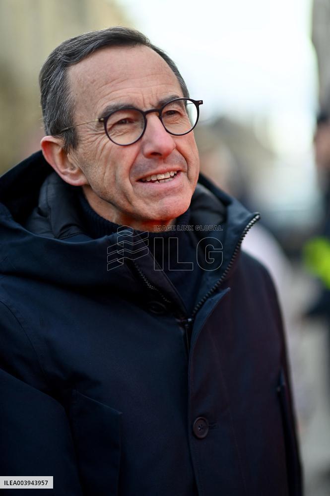 Bruno Retailleau and Agnès Pannier-Runacher visit Redon after floods