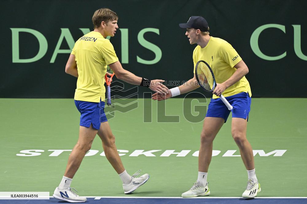 TENNIS DAVIS CUP SWEDEN-AUSTRALIA